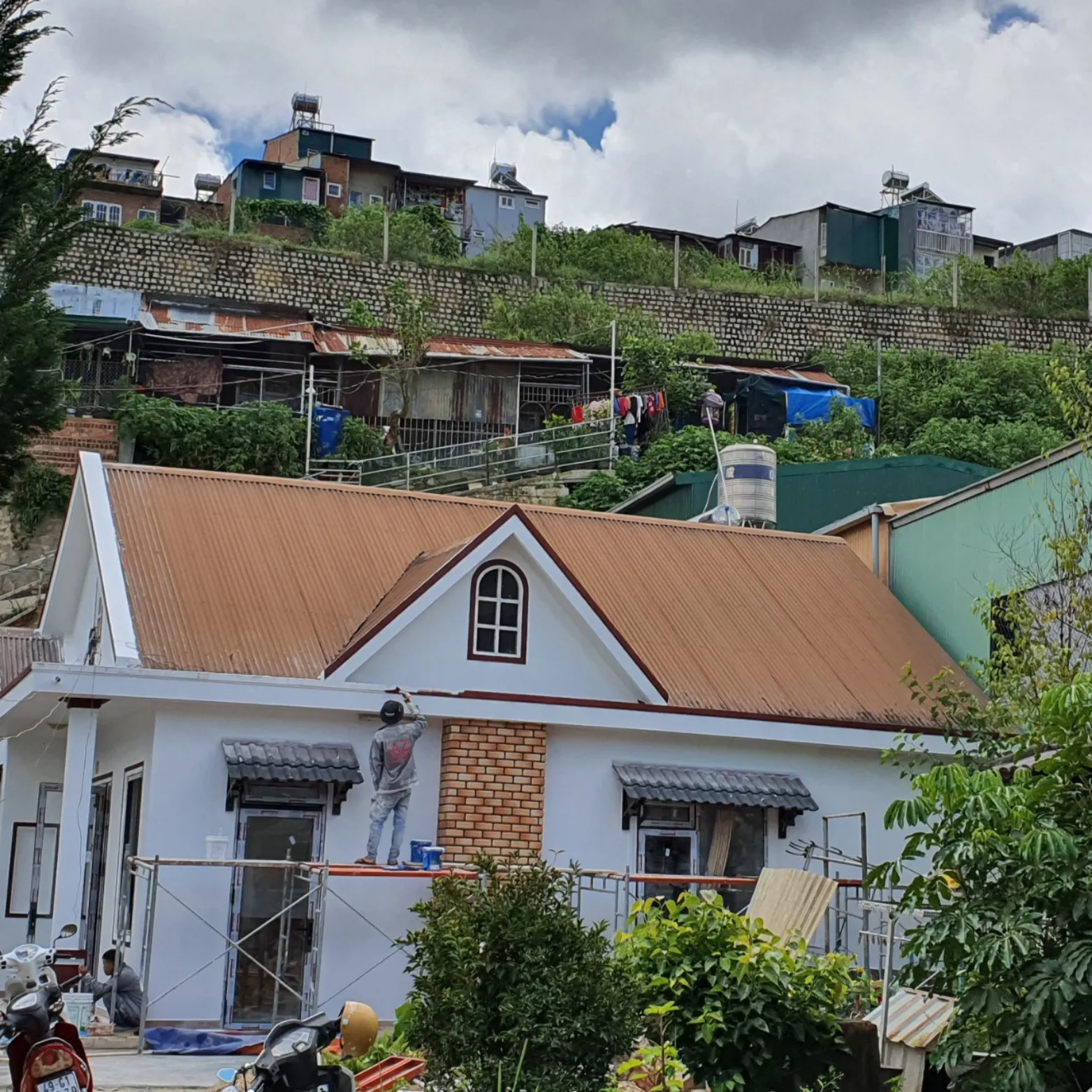 Chống thấm tường ngoài