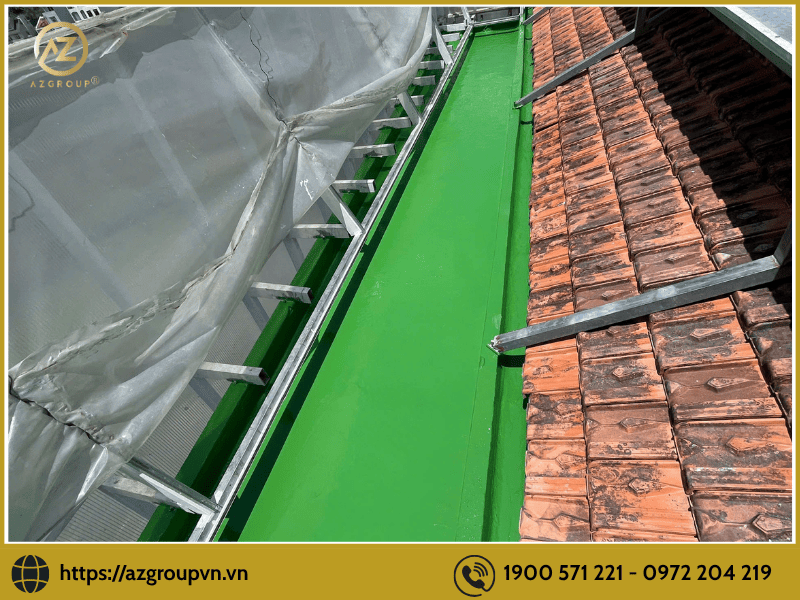 Báo giá dịch vụ chống nóng sân thượng tại AZGROUP