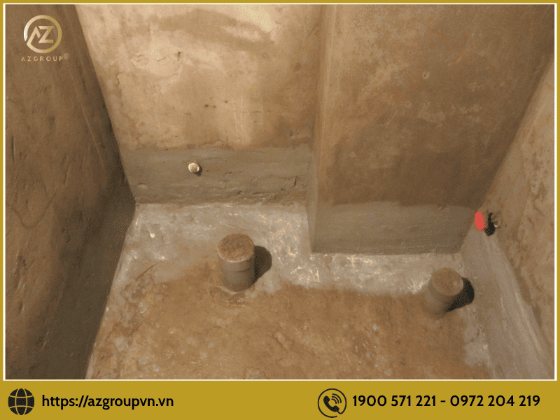Báo giá dịch vụ chống thấm nhà vệ sinh tại AZGROUP