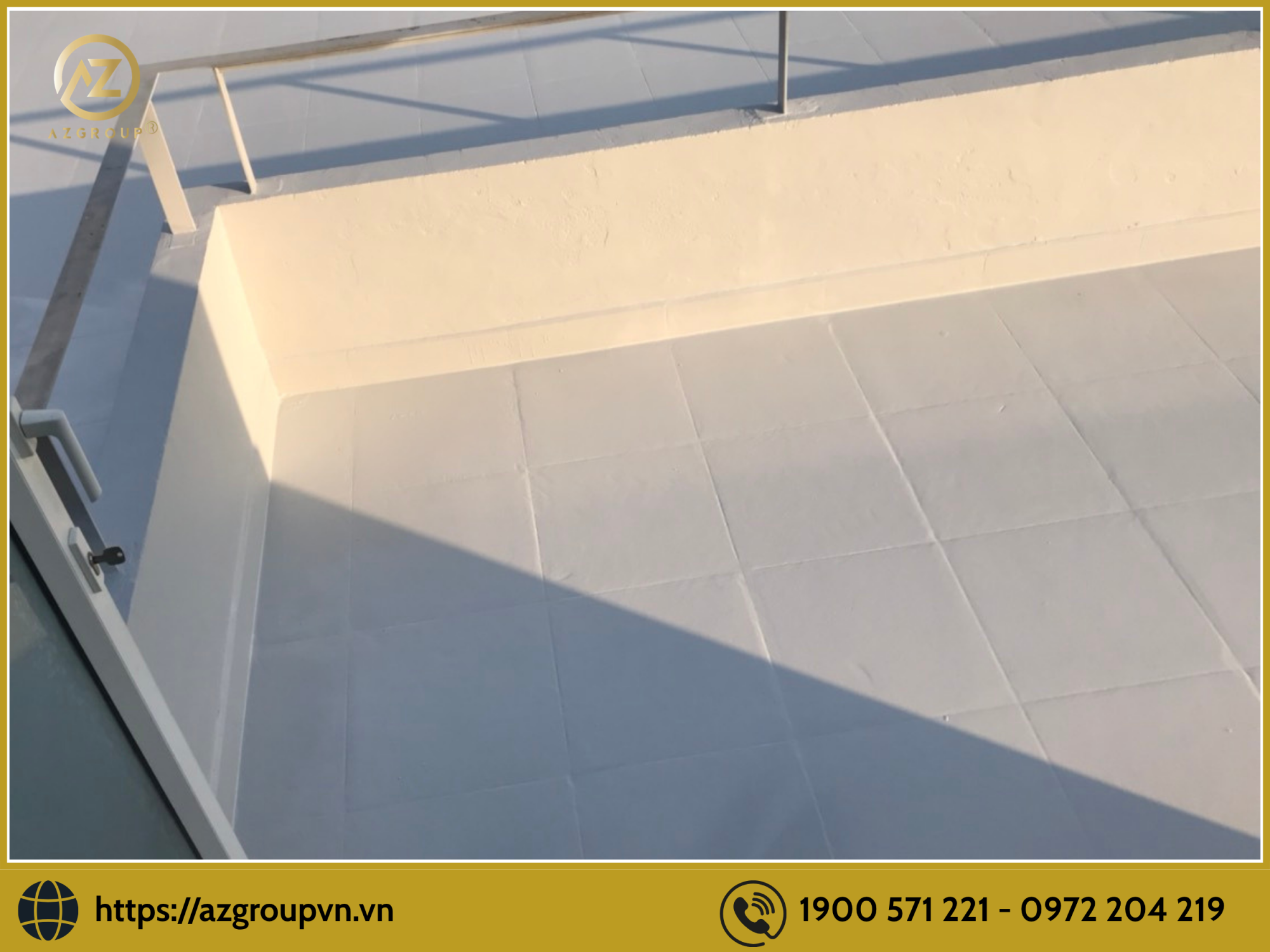 Báo giá dịch vụ chống thấm sàn mái tại AZGROUP