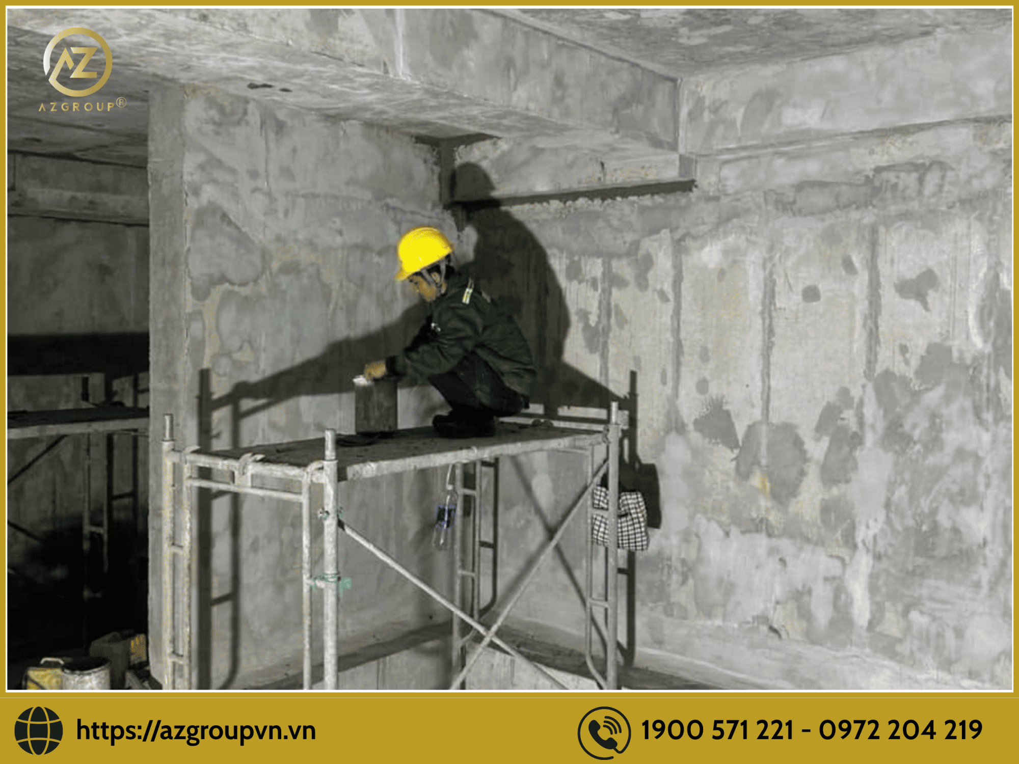 Tổng quan về dịch vụ chống thấm tầng hầm AZGROUP